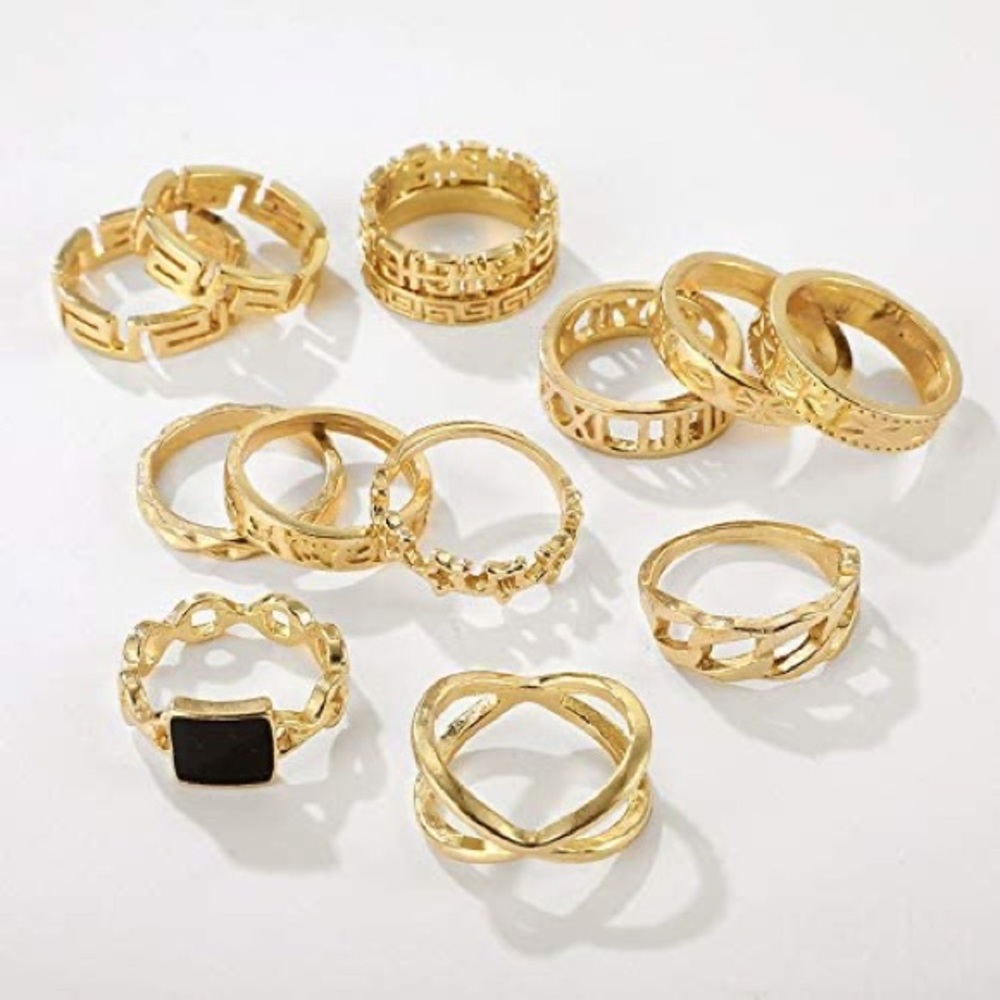 Women's Stacking Rings Set, Stackable Joint Finge… - image 5